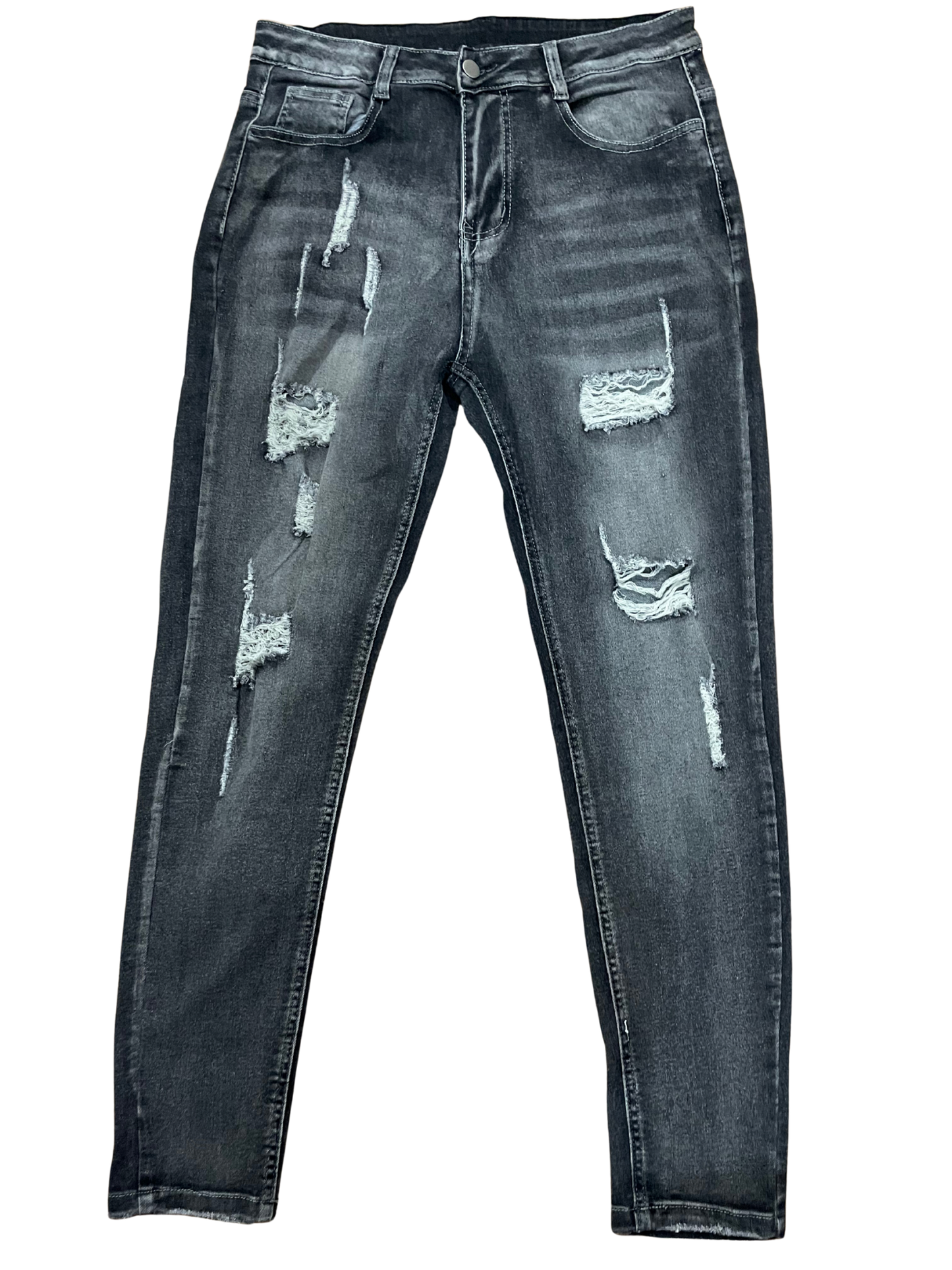 Xhinse Slim Fit të Zeza – Norte Cuervo