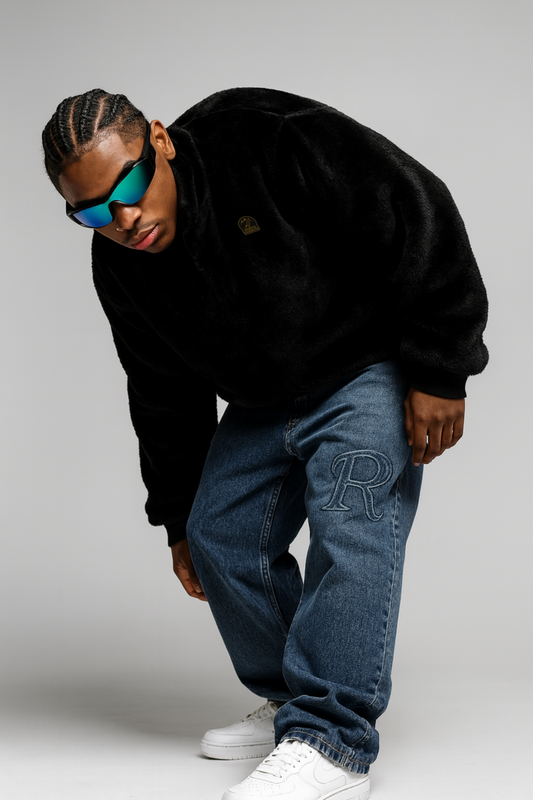 Norte Cuervo Faux Fur Pullover