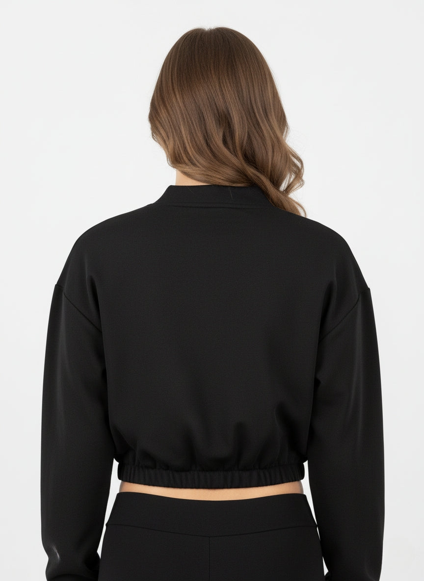 Norte cuervo Crop top